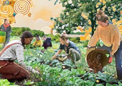 Fermes communautaire - Innovation-sociale-permaculture-Les Bontés de la Vallée